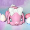 MEGA Articulating Floppy Ear Bunny 3D Printed Colorful:_Cheshire