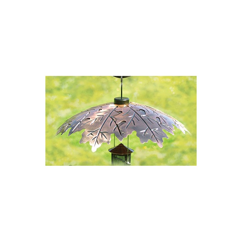 Woodlink Brushed Copper 18 Weather Shield Model COPLEAF18