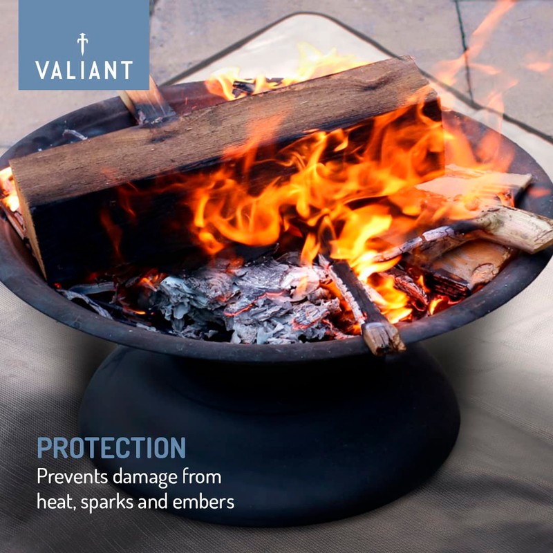 Valiant Heat Resistant BBQ and Fire Pit Protective Ground Mat