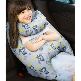 OHAANYY Travel Pillow Children's Car, Sleeping Pillow for Car Children, Travel Pillow, H Shape Children's Car Pillow, Car Sleeping Pillow, Neck Pillow for Long Travel, Travel Pillow for Adults and