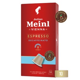 Julius Meinl - Nespresso compatible - Capsules Espresso Decaf - 10 x 5.3g (Pack of 10)