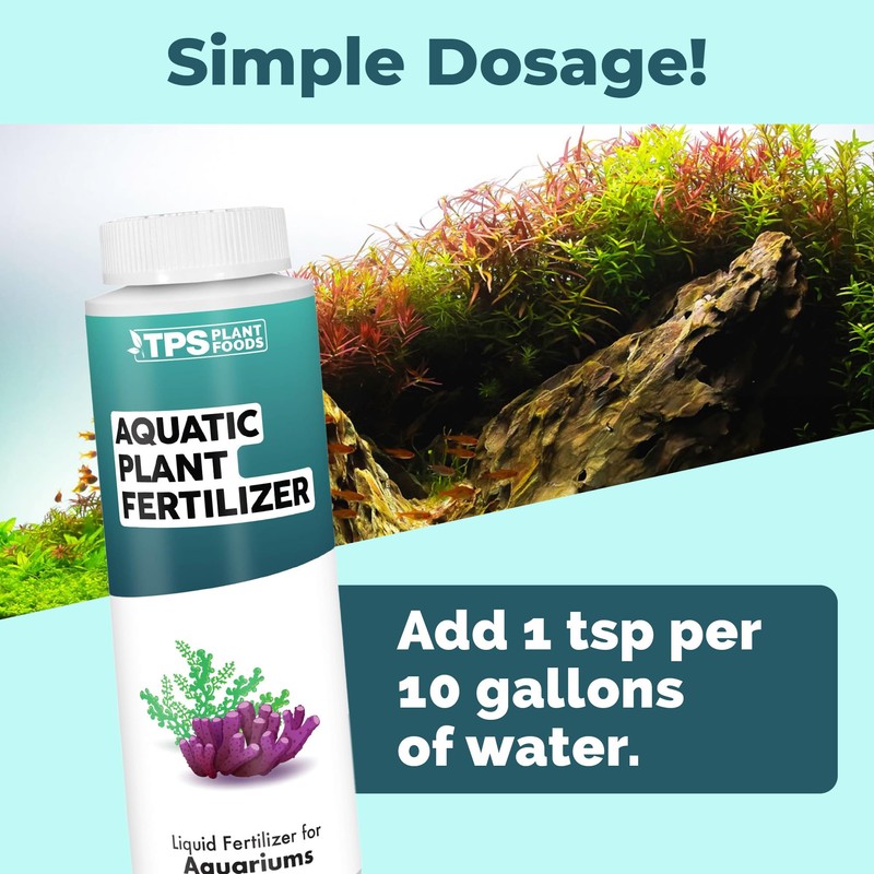 Aquatic Plant Fertilizer, Complete Liquid Aquatic Plant Food, 8 oz