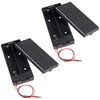 ACEIRMC 2pcs 18650 Battery Storage Case 2 Slots x 3.7V
