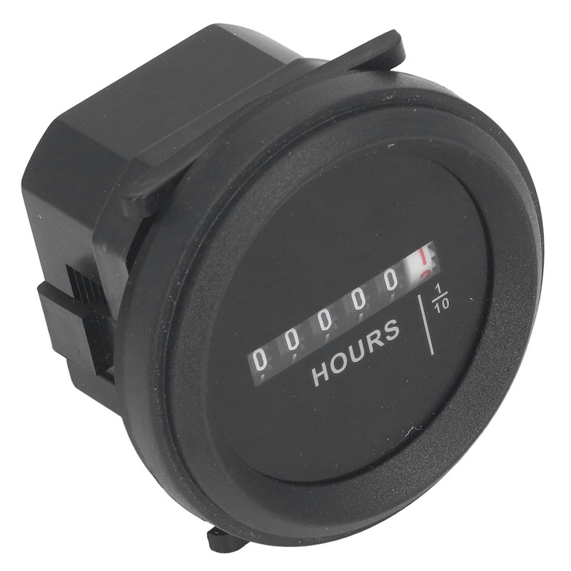 Round Hour Meter High Accuracy Quartz Mechanical Hour Meter for