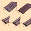 Film window I type D type cold weather E type weather strip gasket large size Windproof vs D-Gray