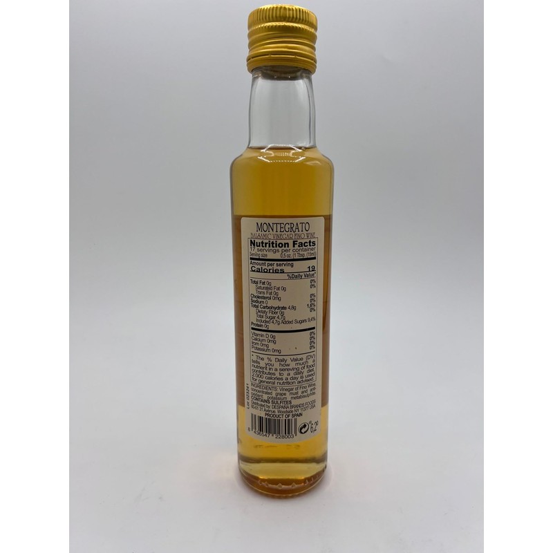 Montegrato Fino (Sherry) Balsamic Vinegar - 16 Year - 8.45