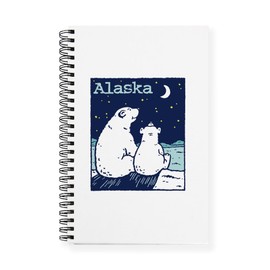 CafePress Alaska Spiral Bound Journal Notebook, Personal Diary, Graph
