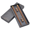 Wooden Chopsticks Reusable with Case, Chinese Chop Sticks Set with