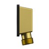 Lavatrum 100% Brass Wall Mounted Supply Elbow, Wall Elbow for