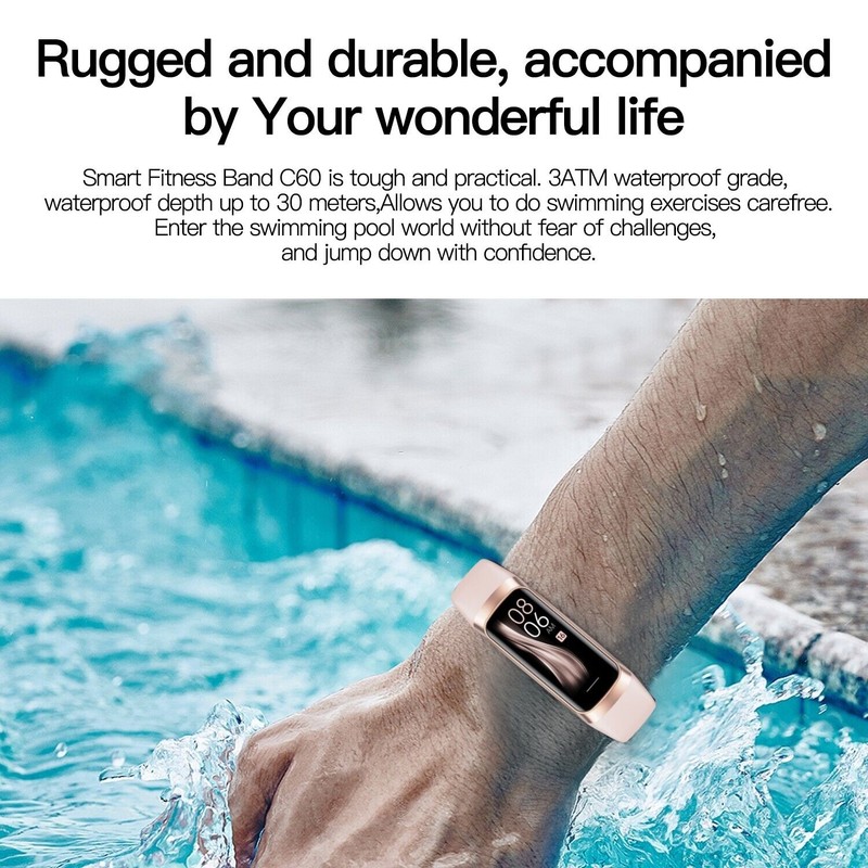 LIGE 2025 NEW Smart Watch Women Ladies Fitness Tracker Heart