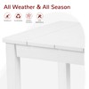 Stoog Outdoor & Indoor Side Table, Weather Resistant HIPS End