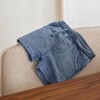 DIRKJE Unisex Baby Shorts, Blue Jeans