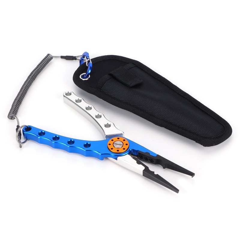 Fishing Lure Pliers Tongs Multifunction Aluminum Alloy Hook Remover Tool