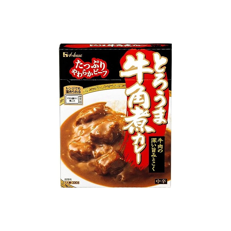 House Foods Japanese Curry Sauce Medium Hot Stewed Beef Curry