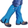 Active waterproof long spats (blue) Hiking feet toshi