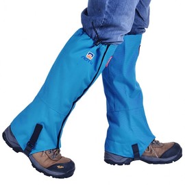Active waterproof long spats (blue) Hiking feet toshi