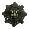 Wheel Center Caps Force Offroad Wheels C-A13 Gloss Black 8.5