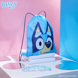 Bluey Drawstring Bags, 11 x 14” Swimming Bag with Airflow Vent