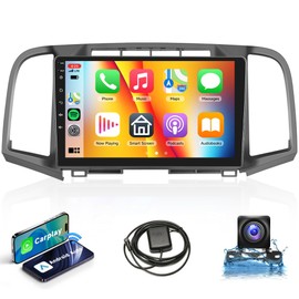 2G+64G Android Car Radio for Toyota Venza 2011 2009-2016, Rimoody Car Stereo Carplay Android Auto 9 Inch Touchscreen with Mirror Link Bluetooth FM/RDS GPS WiFi EQ SWC Backup Camera