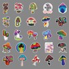 Mushroom Sticker Set of 50 Cute Decoration for Car Laptop