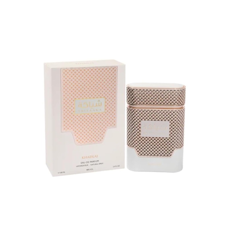 Khadlaj Shiyaaka White Eau de Parfum Spray for Women, 3.4