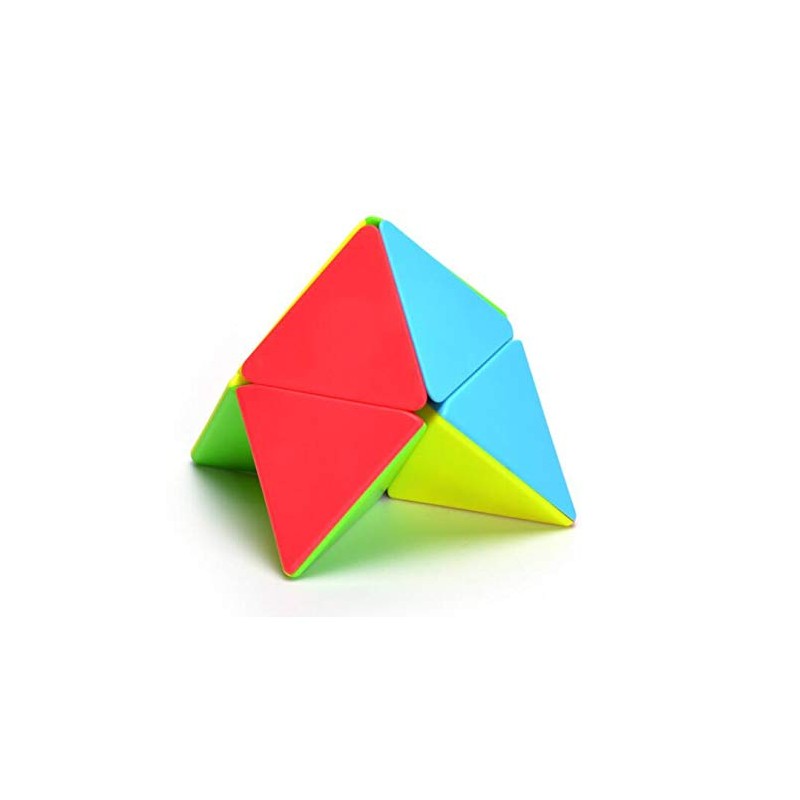 CuberSpeed Pyramorphix stickerless Speed Cube Pyramid 2x2 Cube Triangle Speed