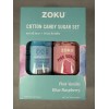 ZOKU Cotton Candy Maker Floss Sugar Set Blue Raspberry Pink