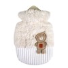 0.8 Litre Hot Water Bottle with Fleece Cover "Bear Piet"