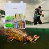 DAYUYUE 210 Pieces Soft Bait Fishing Lure Set with Bionic