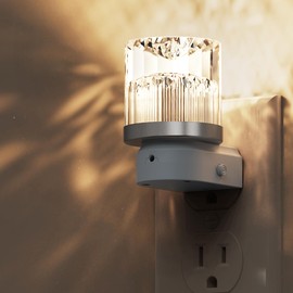 L LOHAS LED Night Light, Night Lights Plug into Wall, 3000K Soft Light LED NightLights, Built in Dusk to Dawn Sensor for Hallway, Bathroom, Rooms