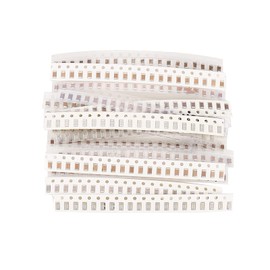 Harissess 320 Pieces 16 Values 20 Each 1206 SMD Resistance Kit 10P-22UF Chip Ceramic Capacitor Electronic DIY Kit (320 Pieces 16 Values 1206)