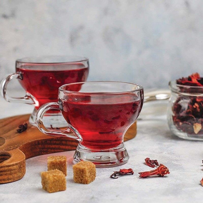 Akshit Pure Hibiscus Tea - 75 Bags, 100% Hibiscus Tea,