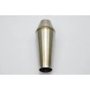 1320 Performance 2.5" inlet 2.5" out megaphone Stainless Reverse Cone