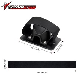 RYANSTAR RACING Bicycle Rack Mount Bicycle Rear Wheel Holder Road Bike Tire Bracket Holder Carrier Compatible with Most Mountain Bikes Road Bicycles E Bikes Install on Car Pickup Truck Bed