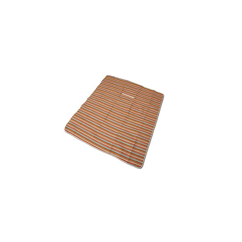 BRUBAKER Picnic Blanket Fleece with Waterproof PEVA Backing 150 x