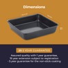 Tower T943012HG13 24cm Square Bake Pan Made from Aluminised Steel