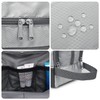 Small Nylon Toiletry Kit Bag, Lightweight Shaving Bag for Men