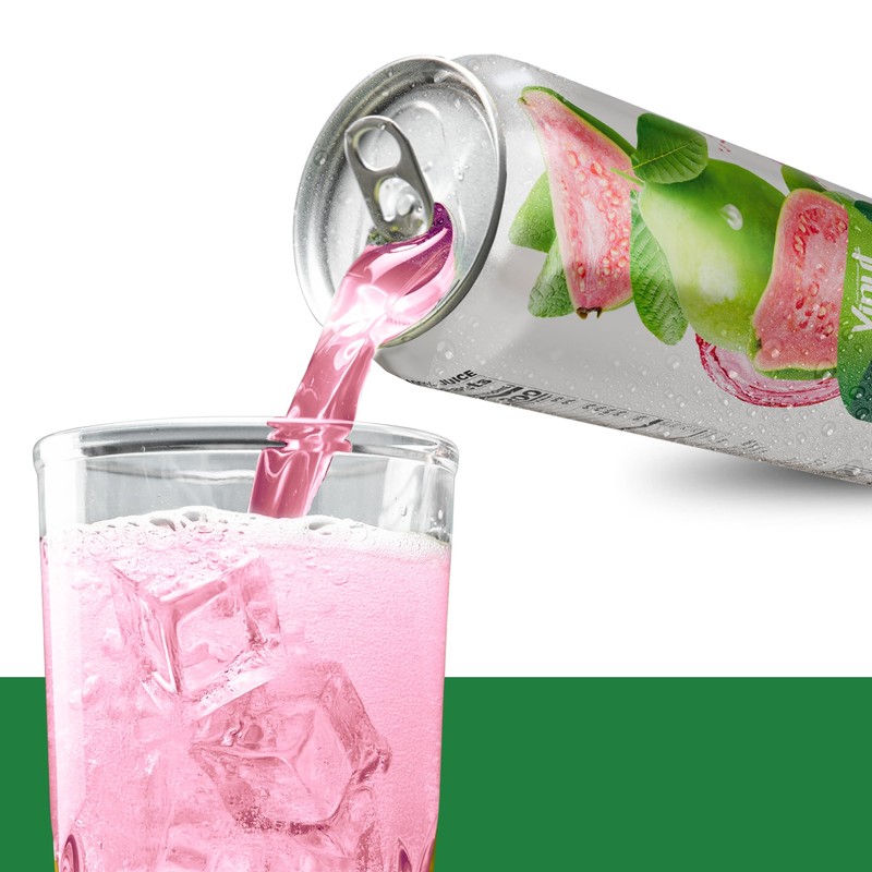 VINUT 100% Pink Guava Juice, No Added Sugar, Not From
