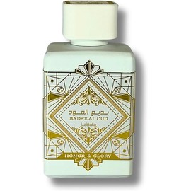 Lattafa Bade'e Al Oud Honor & Glory - Fruity, Vanilla, Warm Spicy, Woody - Eau de Parfum Long-Lasting Fragrance for Unisex, 3.40 Ounce / 100 ml