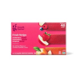 Strawberry, Apricot and Wildberry Fruit Strips Variety Pack - Default