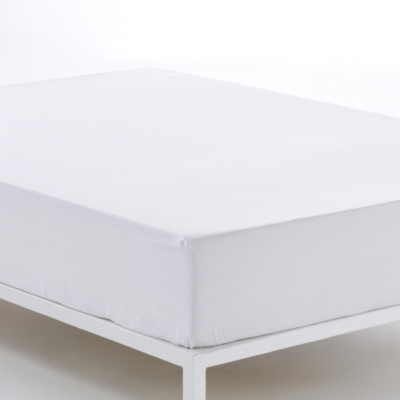 Bajera ajustable color blanco - Cama de 90 (alto 28