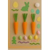 PMS Set of 3 Hanging Carrot Decorations – 12cm Easter