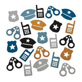 Fun Express - Police Party Confetti for Birthday - Party Decor - General Decor - Confetti - Birthday - 1 Piece