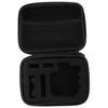 LALAFINA Small Travel Camera Bag with Zipper Lightweight Portable Camera