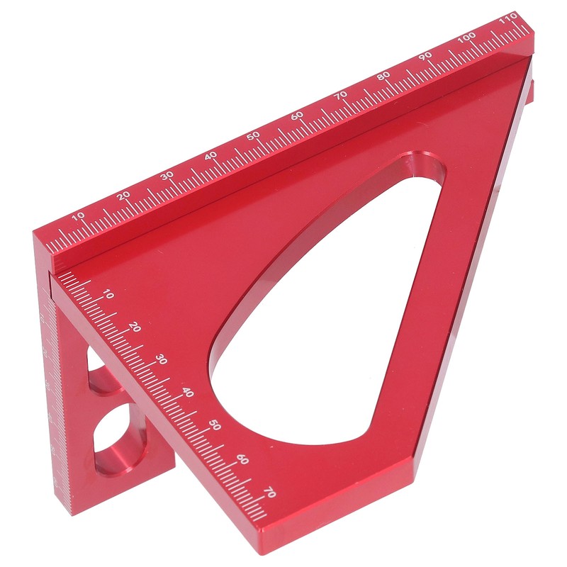 Layout Miter Gauge Aluminium Alloy 45 90 Degree Measuring Scribing