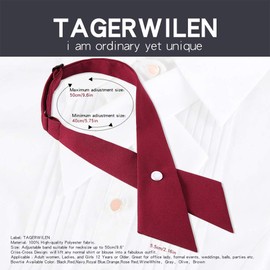 Men & Women Adjustable Criss-Cross Bow tie School Uniform Pre Tied Bows for Girls Bow tie,Jobs bowtie