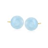 Ross-Simons 13.00 ct. t.w. Milky Aquamarine Stud Earrings in 14kt