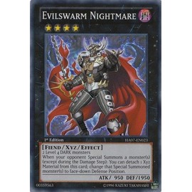 YU-GI-OH! - Evilswarm Nightmare (HA07-EN023) - Hidden Arsenal 7: Knight of Stars - 1st Edition - Super Rare