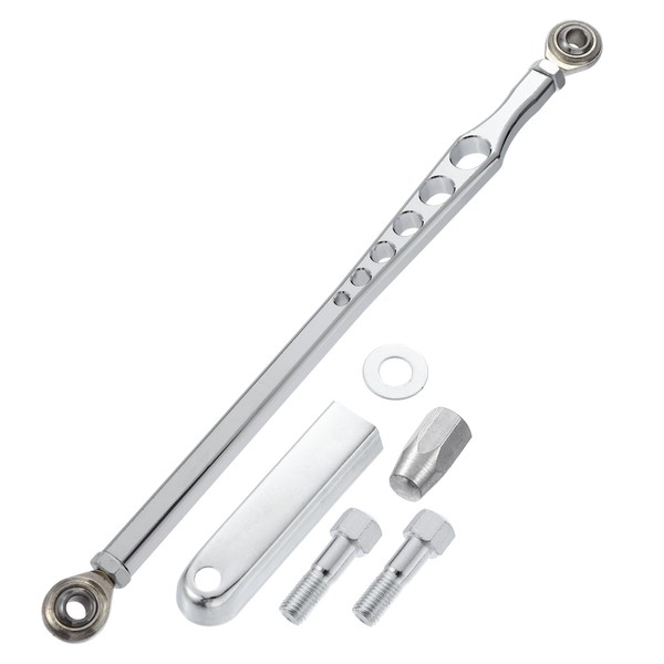 Motoforti 6 Hole Chrome Gear Shift Levers Shifter Linkage for