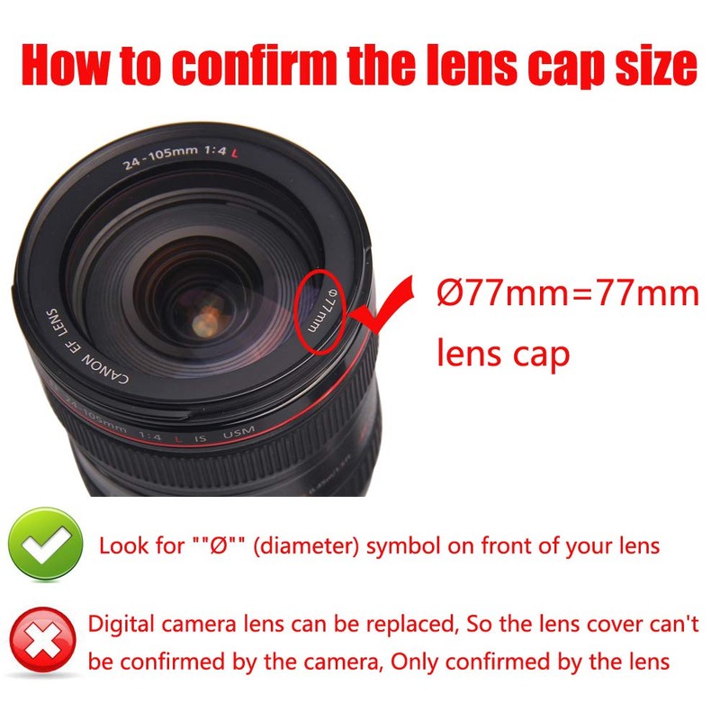 77mm-82mm Step Up Ring [ 77mm Lens to 82mm Filter],